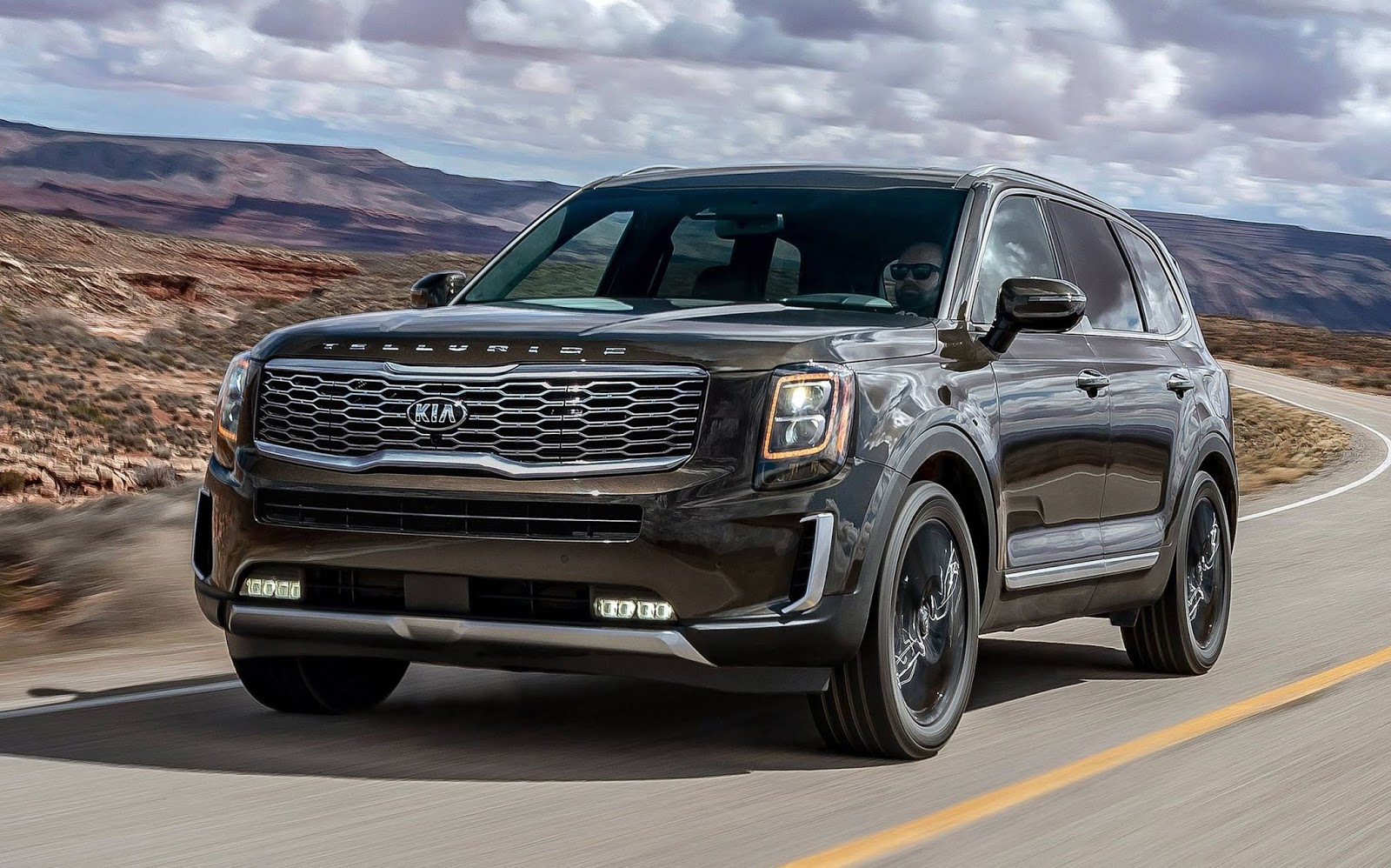 Kia новый джип 2019 Telluride